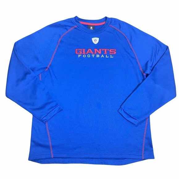 Reebok NFL Team Apparel Other - Reebok NFL Team Apparel New York Giants Football Fleece Lined Pullover 2XL EC